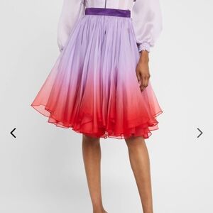 Bach Mai Ombre Flounce Skirt